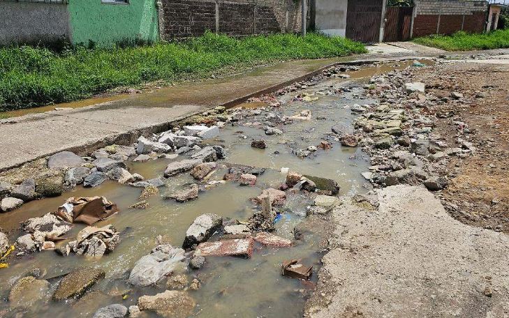 Aguas negras en Morelos