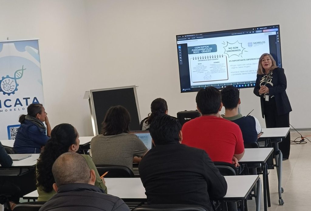 Personal del CICATA Unidad Morelos recibió capacitación sobre igualdad y perspectiva de género