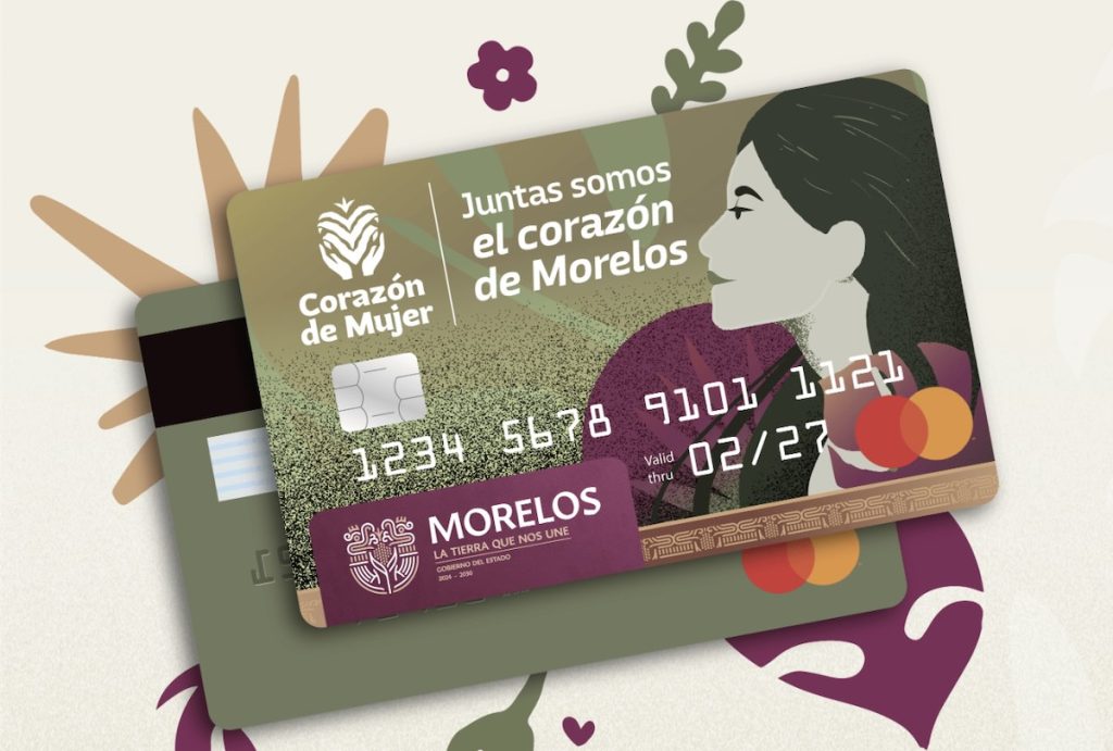TARJETA CORAZÓN DE MORELOS