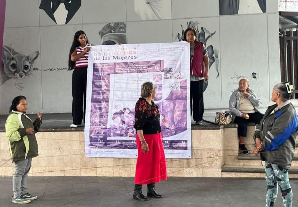 Gobierno impulsa la prevención de la violencia a través de la charla "Tejiendo saberes" en Yautepec, que refuerza las redes de apoyo a mujeres