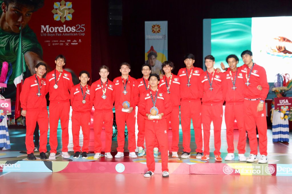 MÉXICO GANA MEDALLA DE PLATA EN LA COPA PANAMERICANA DE VOLEIBOL U19