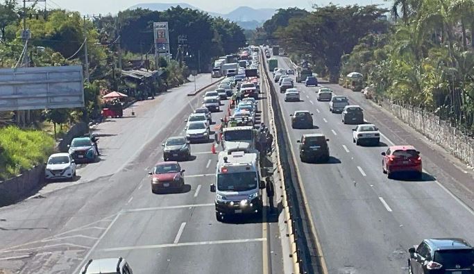 Cierres en la autopista Cuernavaca-Acapulco por mantenimiento