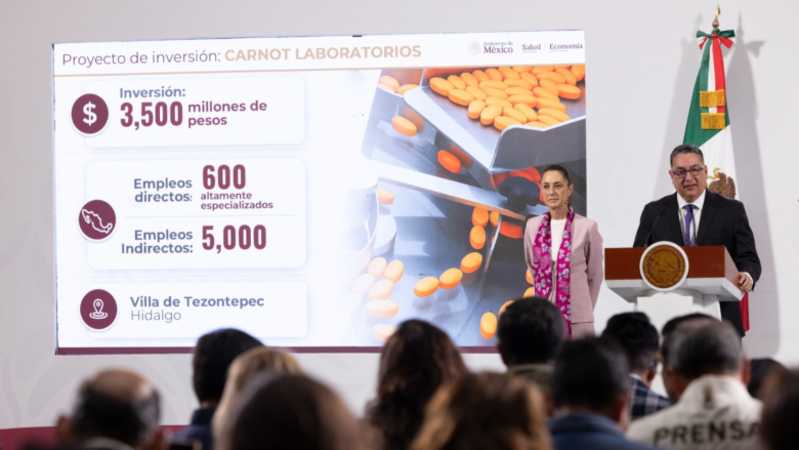 Invierten más de 12 MM en industria farmacéutica en México