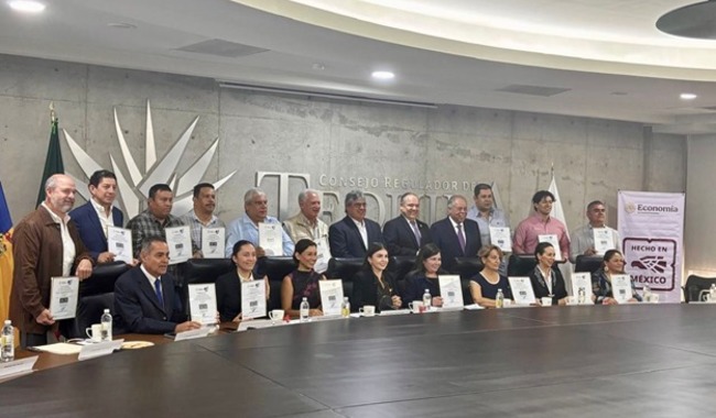 16 empresas tequileras obtienen certificación "Hecho en México"