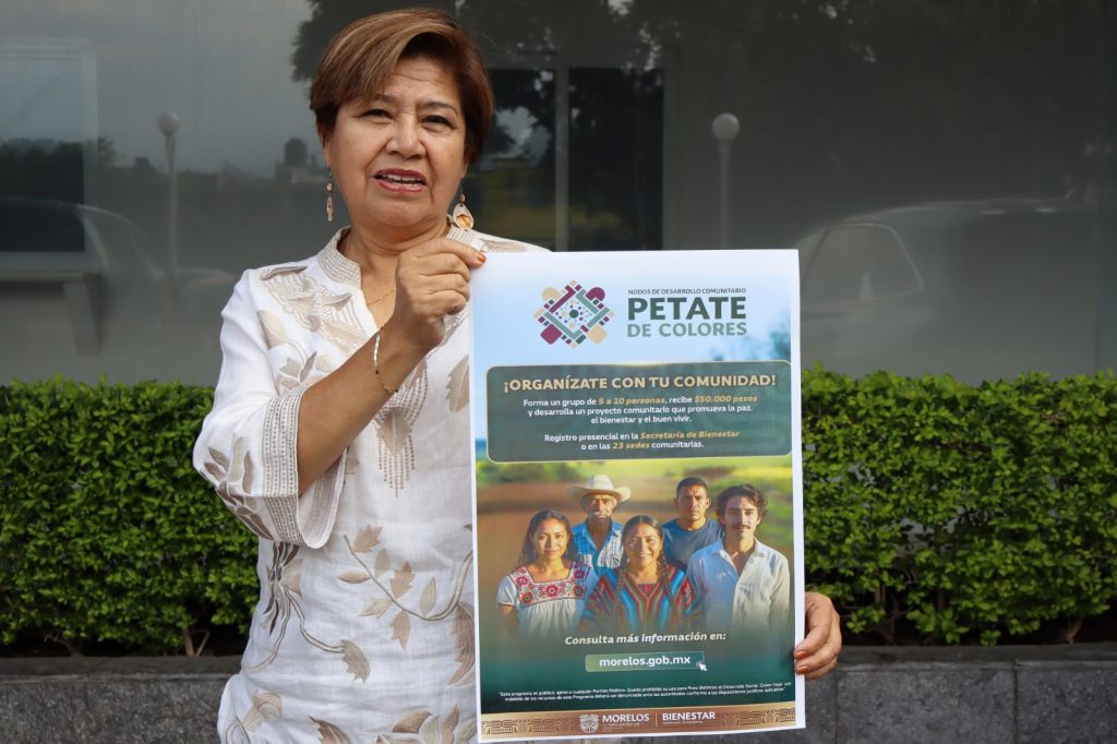 Lanzan en Morelos programa "Petate de Colores"