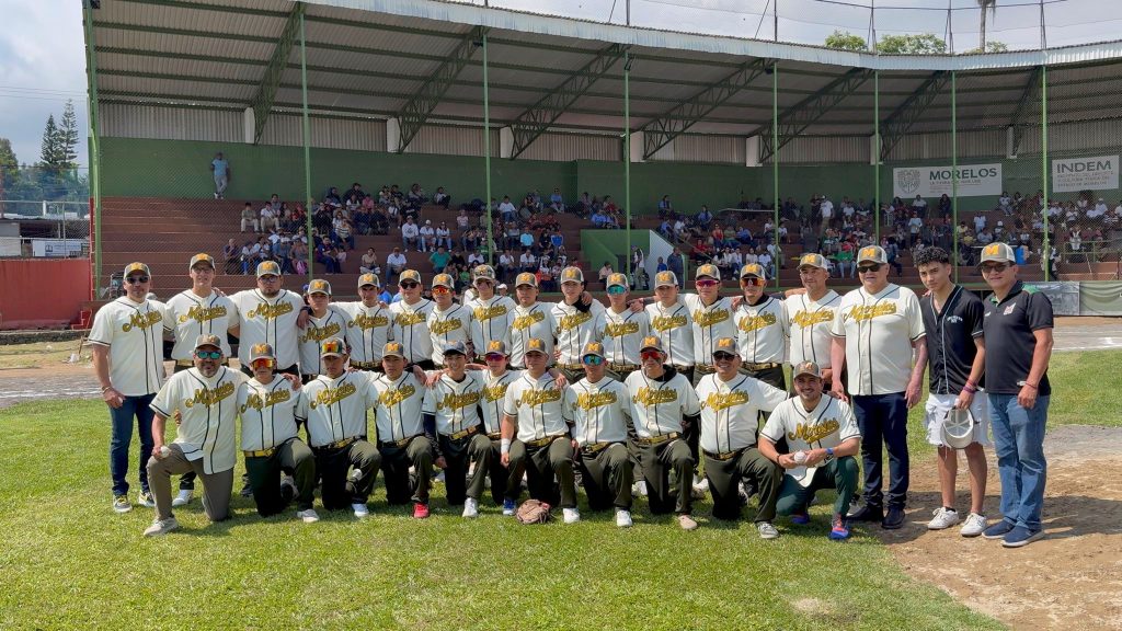 Inauguran Campeonato de Béisbol U15-16 en Morelos