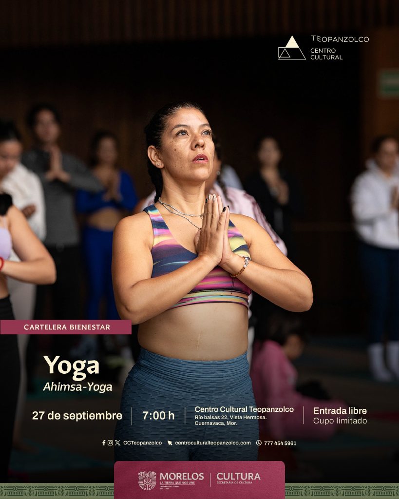 Yoga matutino Teopanzolco
