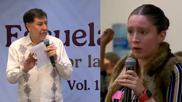 Noroña responde a acusaciones de estudiante de la UAEM