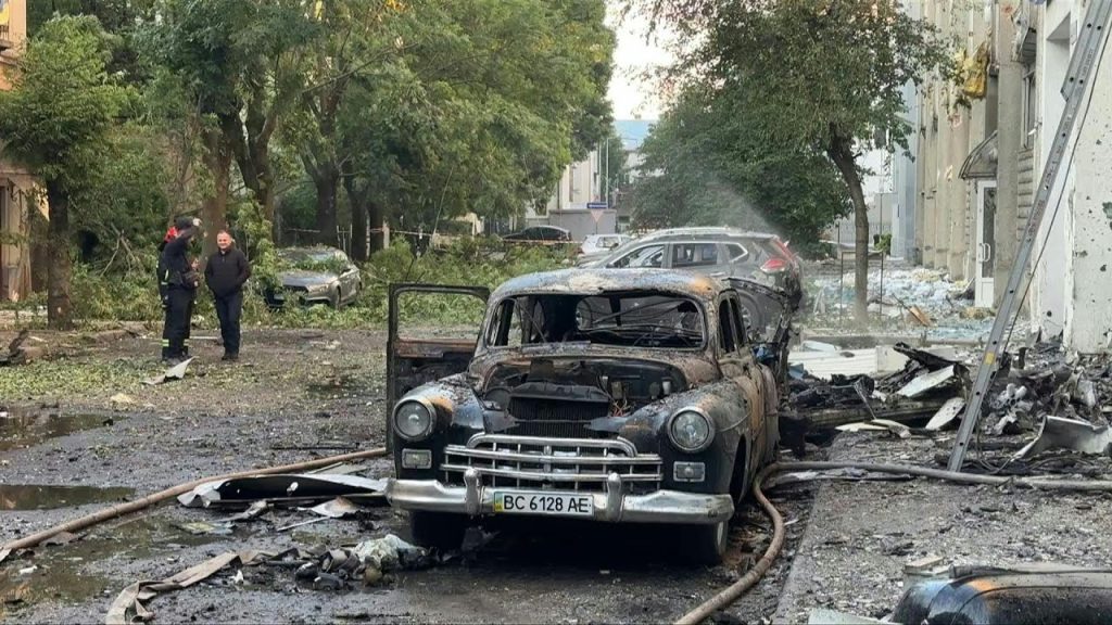 Ataque ruso en Ucrania