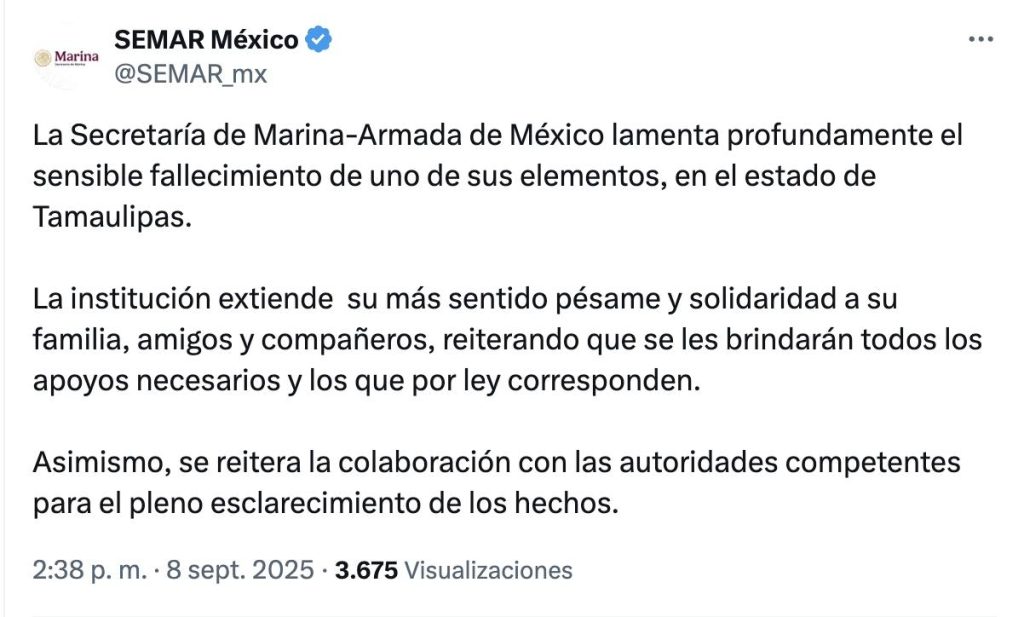 Muerte del capitán de marina abre investigación por sobornos