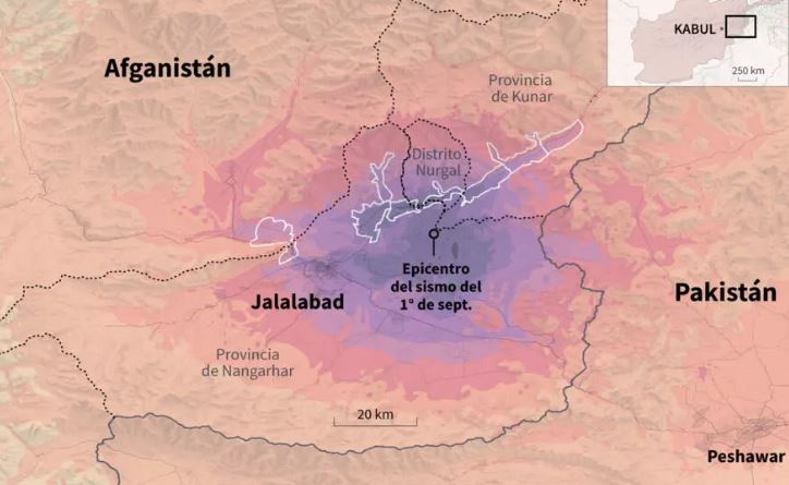Terremoto en Afganistán deja más de 1,400 muertos