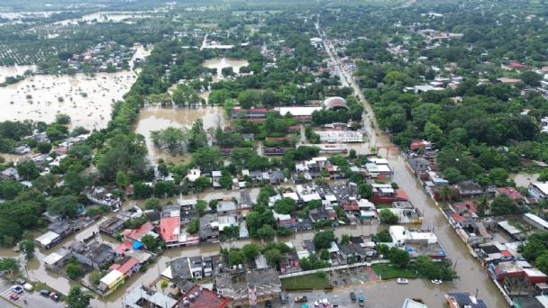 Lluvias e inundaciones en Veracruz