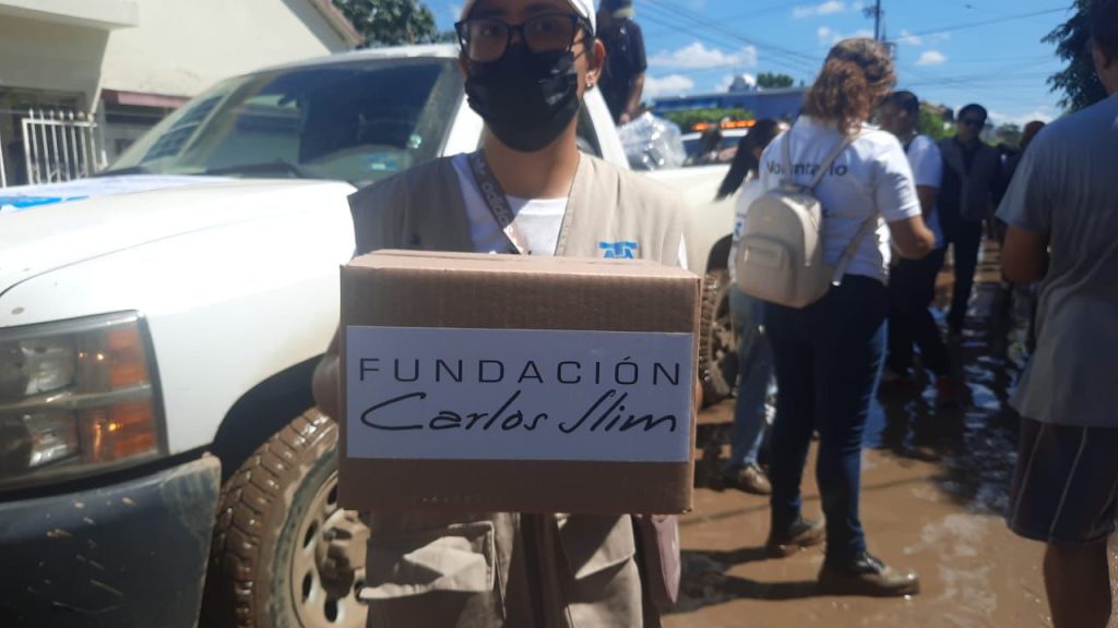 Fundaciones Slim y Telcel ayudan a Veracruz