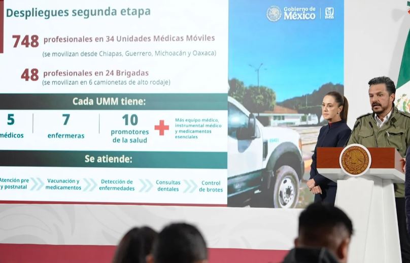 IMSS despliega profesionales de la salud