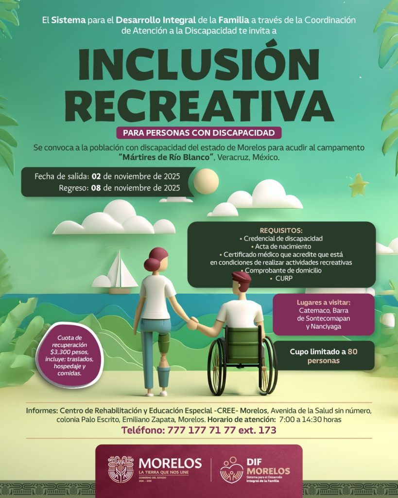 SEDIF Morelos campamento