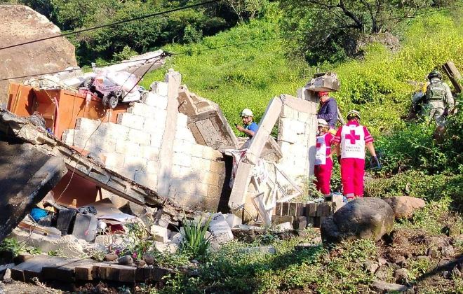 Lluvias en Morelos dejan siete muertos