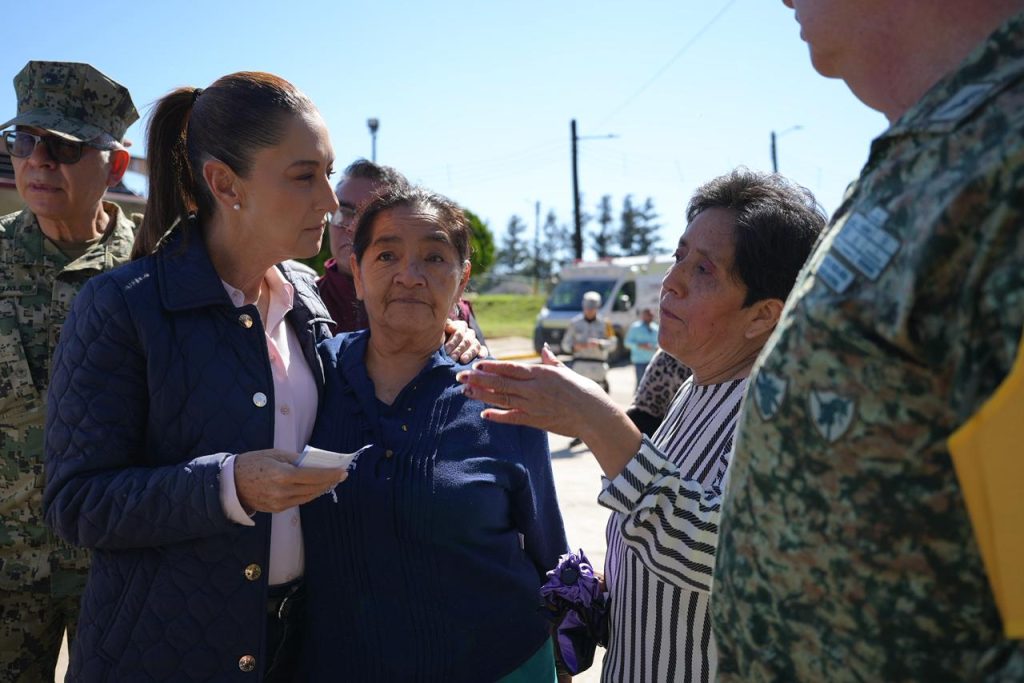 Claudia Sheinbaum recorre cinco estados