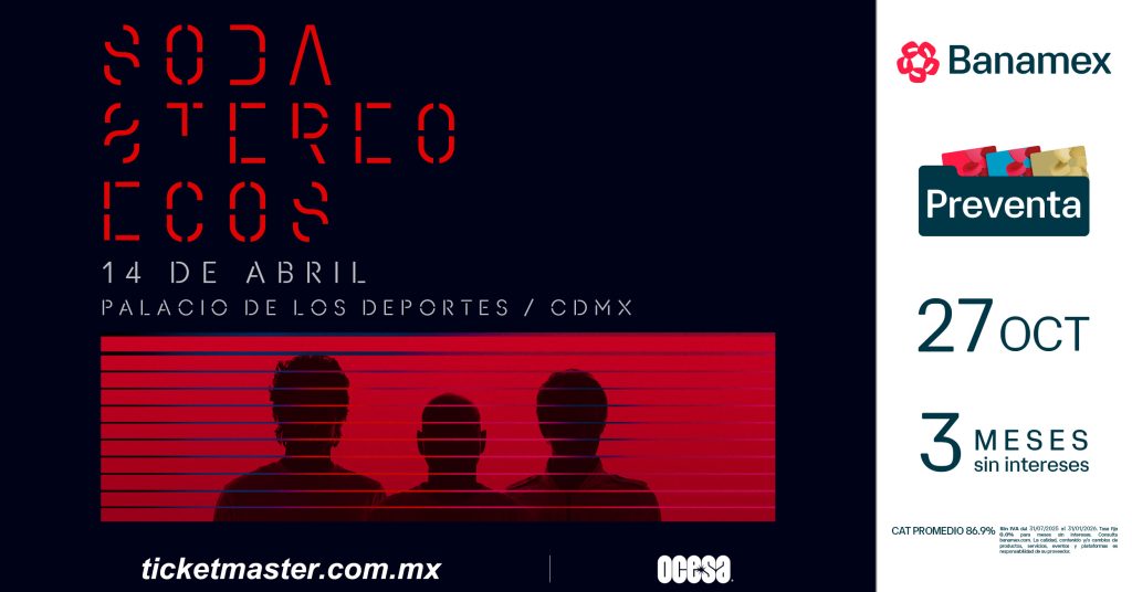 Soda Stereo regresa a México