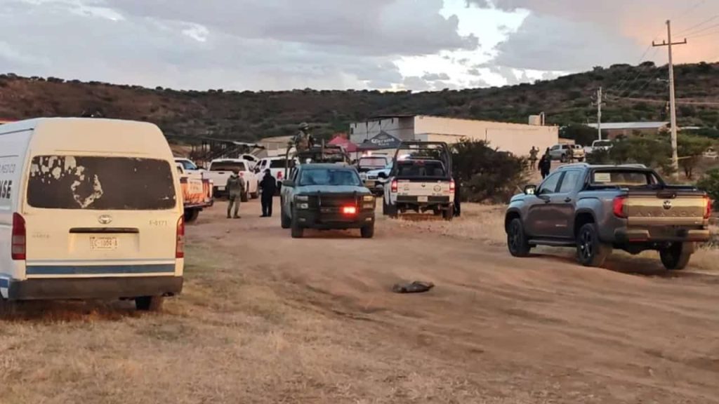 Balacera en carrera de caballos