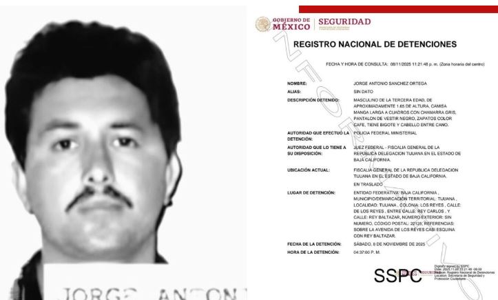 Detienen a Jorge Antonio caso Colosio