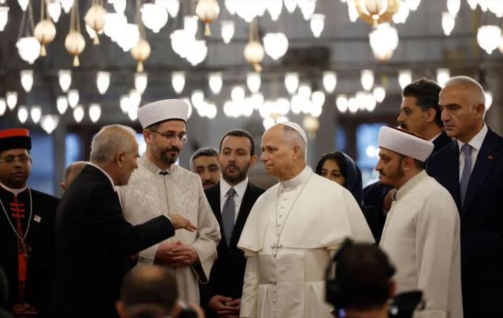 Papa León XIV en Estambul
