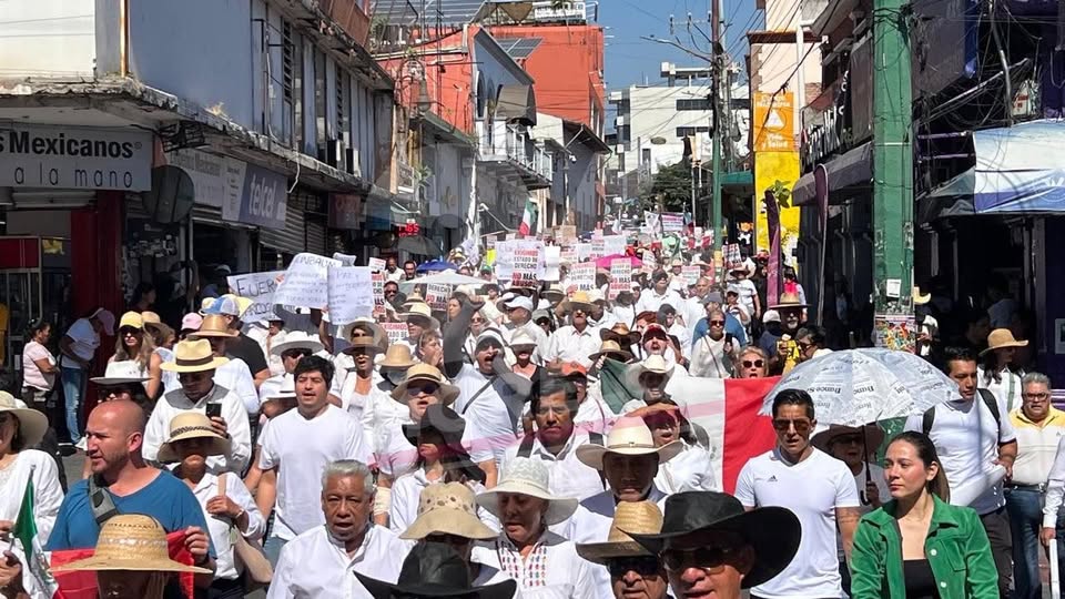 Marcha en Cuernavaca