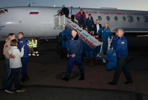 Soyuz MS 27 regresa a tierra