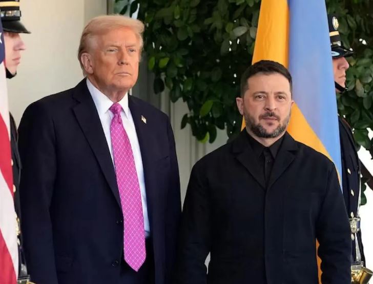 Trump y Zelensky