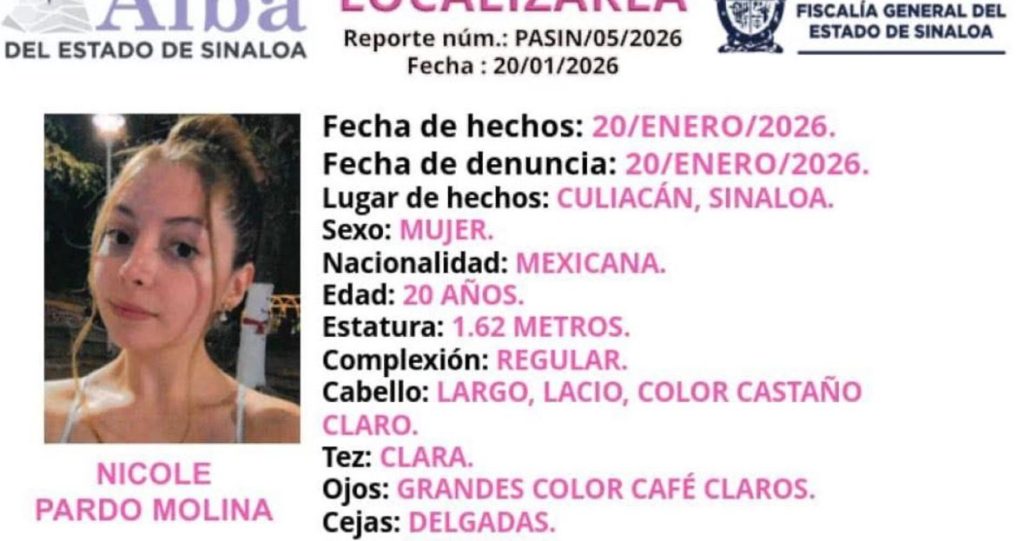 Fiscalía de Sinaloa busca a tiktoker